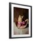 Stupell Industries Cowgirl Hat with Pink Bow Framed Print Under Glass, design by Petal Prints Design